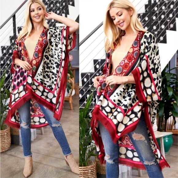 Tops - COLORFUL KIMONO
